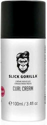 Slick Gorilla Κρέμα Μαλλιών για Μπούκλες με Δυνατό Κράτημα κατά του Φριζαρίσματος 100ml Slick Gorilla Κρέμα Μαλλιών για Μπούκλες με Δυνατό Κράτημα κατά του Φριζαρίσματος 100ml