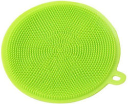 Silicone Kitchen Sponge for Dishes Green