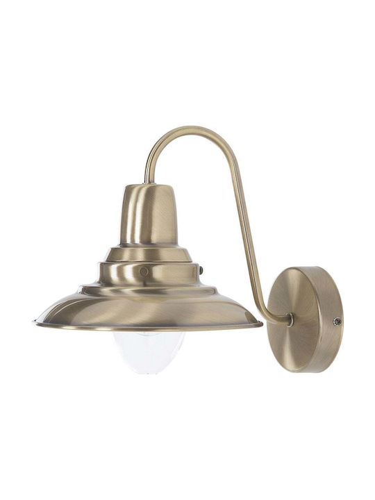 Beliani Vintage Lamp Wall Bronze