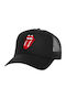 Rolling Stones Kiss Trucker Cap Black