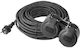 Emos Waterproof Extension Cable Cord 3 x 1.5mm²/10m Black