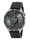 3guys Smartwatch Black Rubber Strap 3gw2901