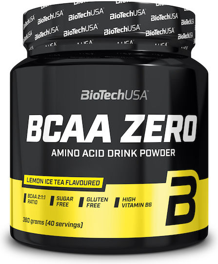 Biotech USA BCAA Zero 360gr 40 Μερίδες Lemon Ice Tea