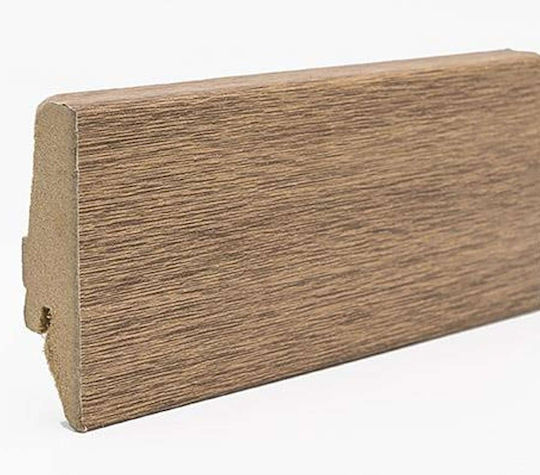 Newplan Floor Skirting MDF Laminate 240x5.8cm