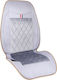 Autoline Car Seat Cover Single Velvet Grey 1 Piece
