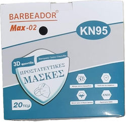 Max Mască de protecție FFP2 Black 20buc