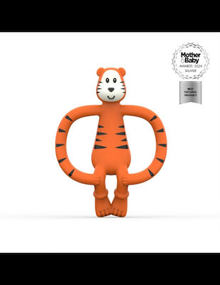 Matchstick Monkey Tiger Beißring für Zahnen aus Kautschuk für 3 m+ 1Stück