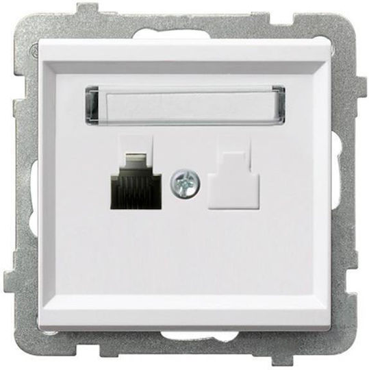 Ospel Einzeln in Weiß Farbe GPT-1R m 00