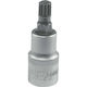 Dedra Cheie tubulară cu Vârf Spline și Patrat de Prindere 1/2'' Dimensiune M16 1buc
