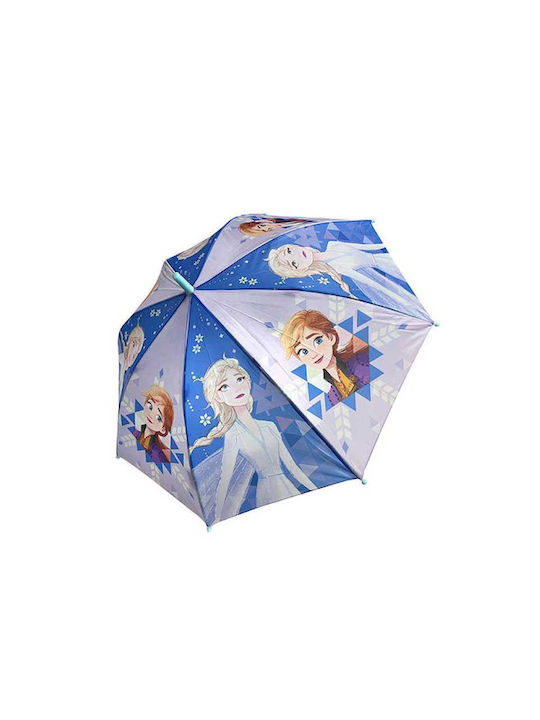 Chanos Kids Curved Handle Auto-Open Umbrella with Diameter 48cm Multicolour