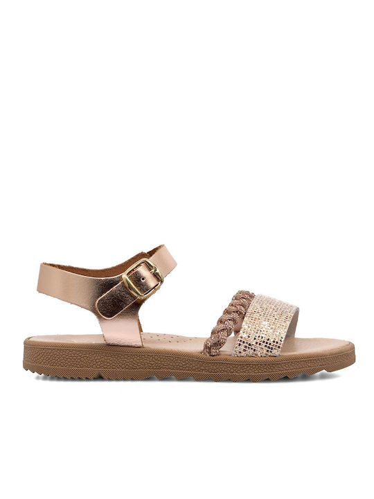 Ricco Mondo Kinder Sandalen Rose Gold