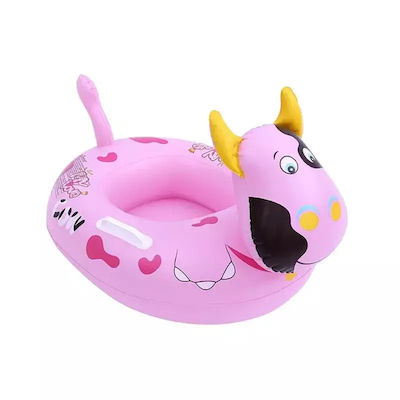 Sainteve Kids Inflatable Sea Cow Swim Trainer 73cm - Baby Boat Sy-a0501 Pink