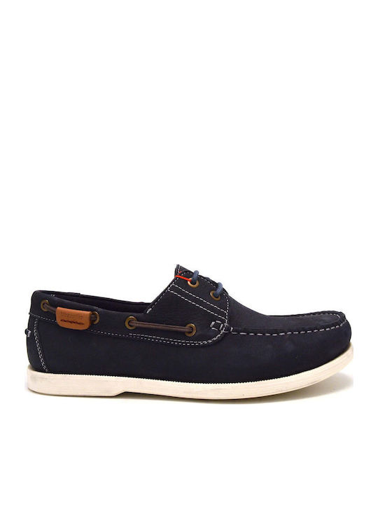 Wrangler Baltic Leder Herren Mokassins in Blau ...