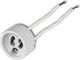 Power Socket with Socket GU10 in White color Set 1pcs GN-B-GU10-100
