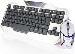 E-Blue EKM811WHUS-IU Engleză Internațională