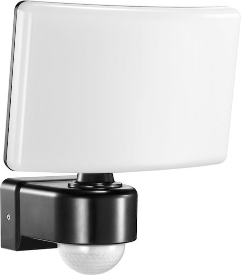 Adviti Στεγανός Ηλιακός Προβολέας LED 30W Φυσικό Λευκό 4000K με Αισθητήρα Κίνησης IP65