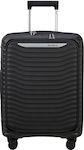 Samsonite Cabin Travel Suitcase Black with 4 Wheels