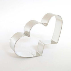 Διπλή Cookie Cutter Heart Stainless Steel c95d3e3c32f9