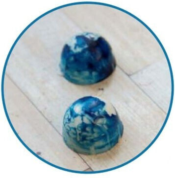 Decorating Mold Μεσαίου Μεγέθους Σοκολατάκια Απλό Καλούπι Σοκολάτας made of Metal 38.5x3.85cm 24pcs