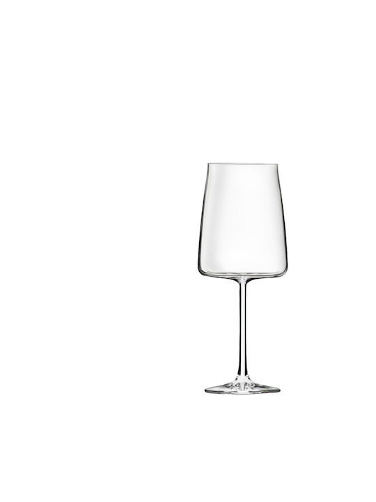 Ready Glass Set for White Wine made of Crystal 6pcs