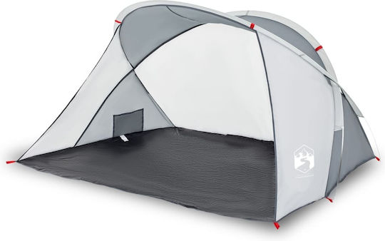 vidaXL Лятна Къмпинг Сцена Сива 205x125x90см