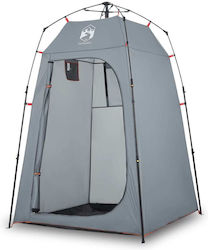 vidaXL Camping Tent Toilet Gray 150x150x220cm