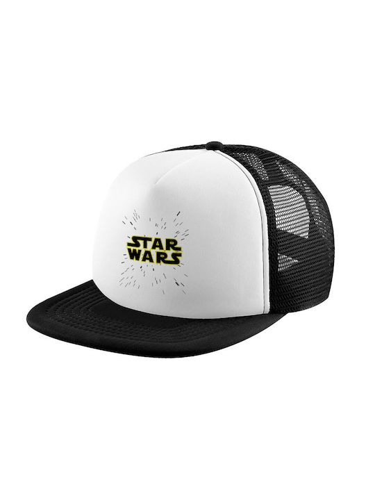 Koupakoupa Kids' Hat Jockey Fabric Star Wars White