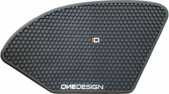 One Design Αυτοκόλλητο Προστατευτικό Ρεζερβουάρ Μαύρο