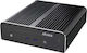 Akasa Newton S NUC Computer Case with Side Window Black