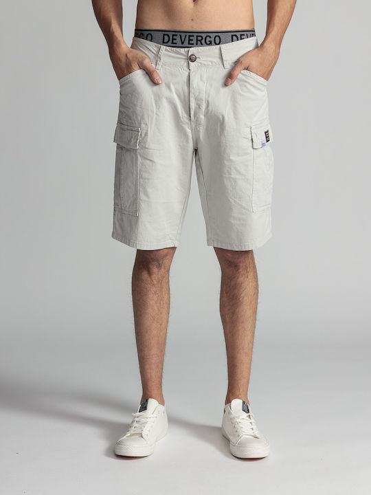 Devergo Men's Shorts Cargo Light Grey