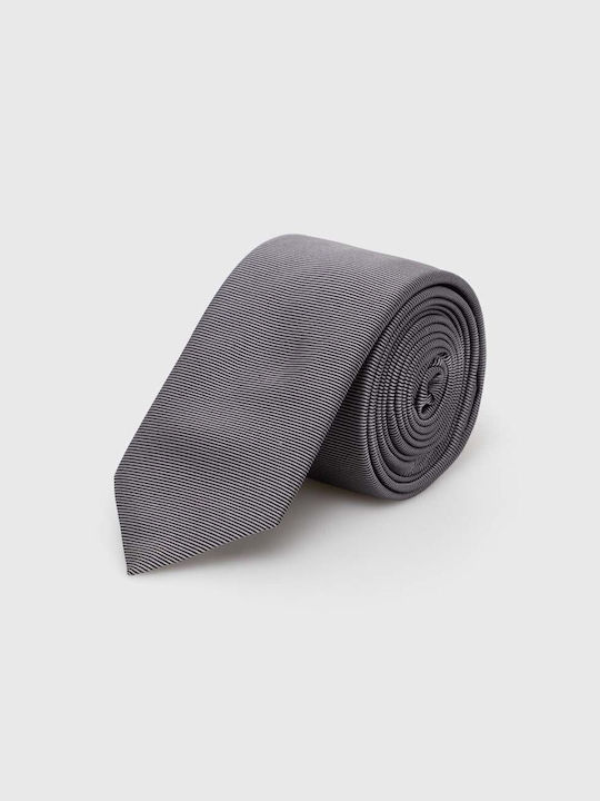 Hugo Herren Krawatte Seide in Schwarz Farbe