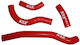 KSX Set Silicone Motorcycle Engine Hoses for Honda CRF 250 Red