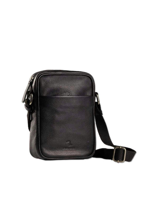 7.Dots Leather Men's Bag Shoulder / Crossbody Brown