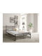 N10 Metal Bed with Bronze Finish for Mattress 110x190cm N10-110X190-XT