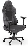 Endorfy Scrim BK Artificial Leather Gaming Chair with Adjustable Arms Black