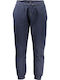 Sweatpants with Elastic Blue