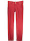 Meltin'pot Women's Fabric Trousers Rosso