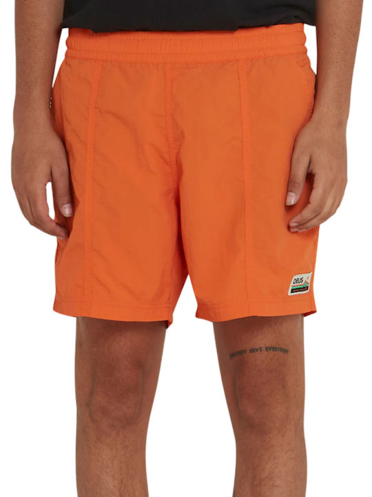 Deus Ex Machina Herren Badebekleidung Bermuda Orange