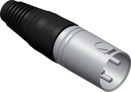 Procab Vc3mx-p 3-pin Male Xlr Microphone Plug Set 50 Pcs