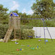 vidaXL Turn de lemn cu Suprafață de Cățărare Maro