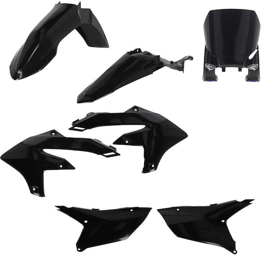 Cycra Set de Piese din Plastic pentru Motocicletă pentru Yamaha YZ 250 - YZ 250 Negru 1buc