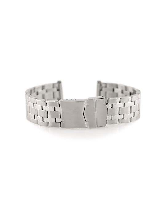 Inny Metallic-Armband Silber 20mm