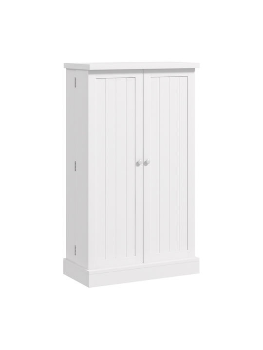 Floor Cabinet White 60x30x104pcs