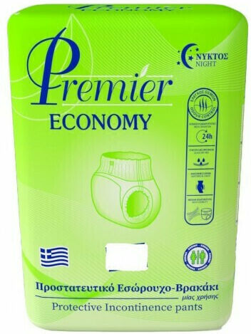 Premier Πάνες Βρακάκι Ακράτειας XLarge 40τμχ