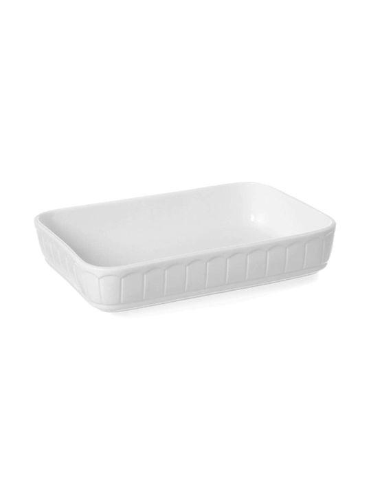 Hendi Rectangular Vas de Gătit Rezistent la Căldură Individual din Porțelan 33x22.5cm 1buc