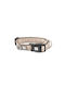 Max & Molly Hundehalsband in Beige Farbe Mittel