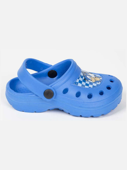 Cerda Sonic Kids Beach Clogs Blue