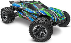 Traxxas Rustler 4x4 Vxl Remote Controlled Car 1:10 in Green Color