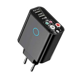 Andowl v5 Bluetooth 5 Receptor Bluetooth cu porturi de ieșire USB / RCA / Jack de 3,5 mm