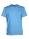 Keya Ανδρικό Διαφημιστικό T-shirt Κοντομάνικο Light Blue